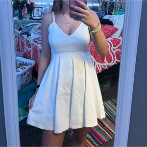 White flowy  dress